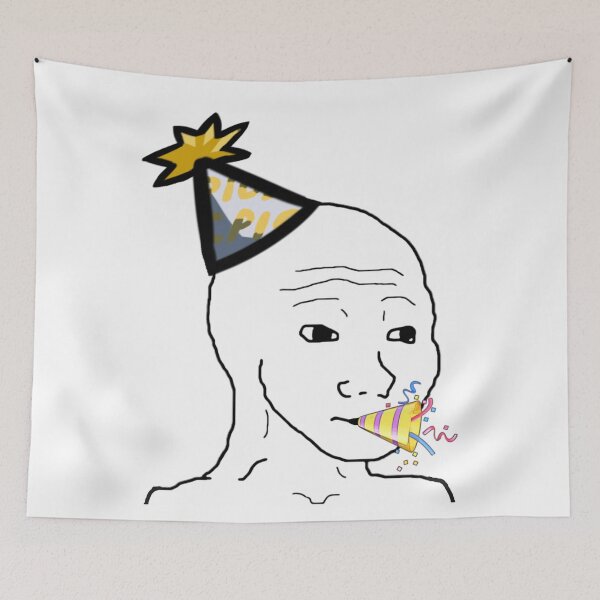 Item preview, Party wojak designed and sold by marjard.