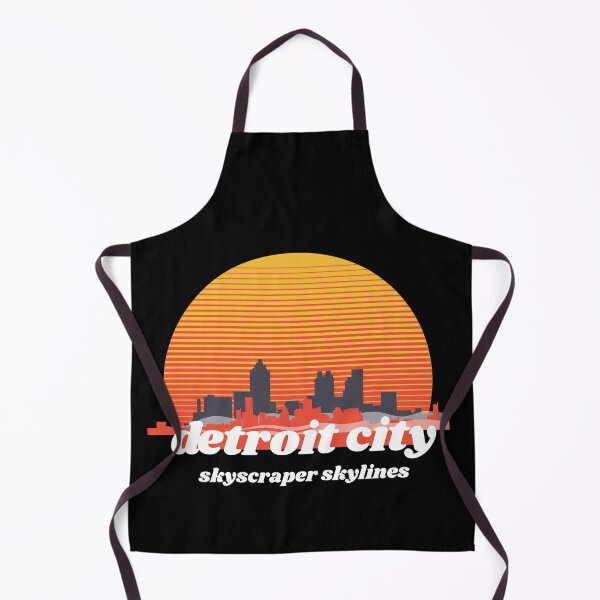 Item preview,  Detroit City Skyscraper Skylines designed and sold by Tilyasshop.