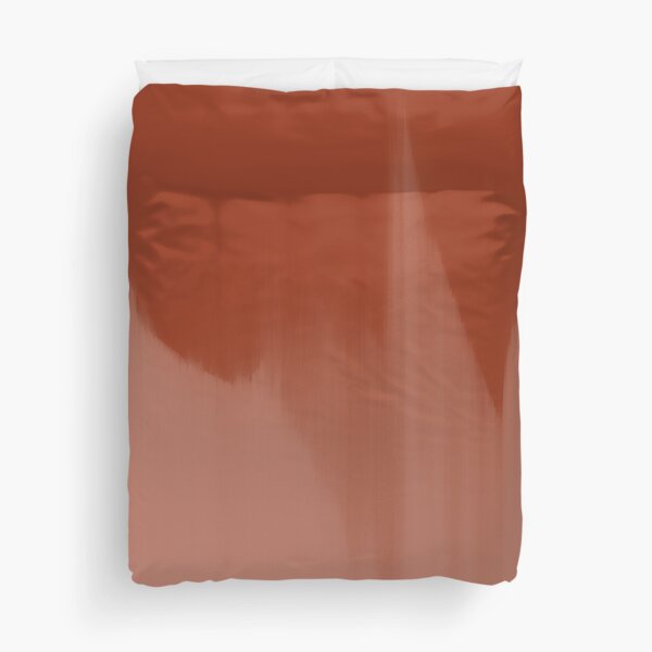 Rusted Terracotta Duvet Cover