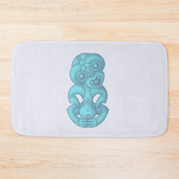 Item preview, Blue Maori Hei Tiki designed and sold by Aroha Designs.