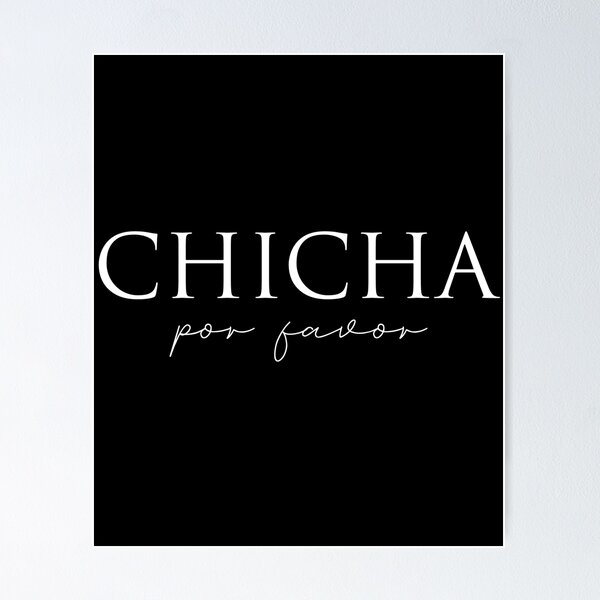 Item preview, Chicha Por Favor designed and sold by CrudoMerch.