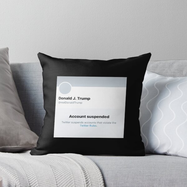 Item preview, Donald Trump Twitter Suspended designed and sold by OldDannyBrown.