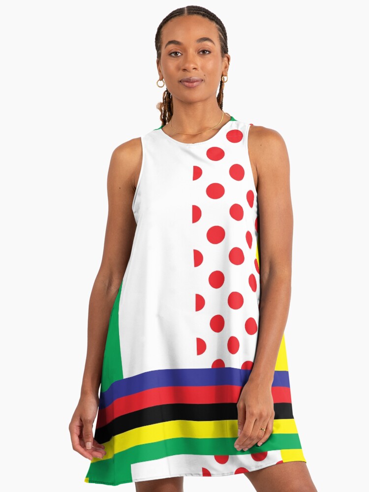 Tour Jerseys Mountain Bike A-Line Dress Tour Jerseys Mountain Bike A-Line Dress