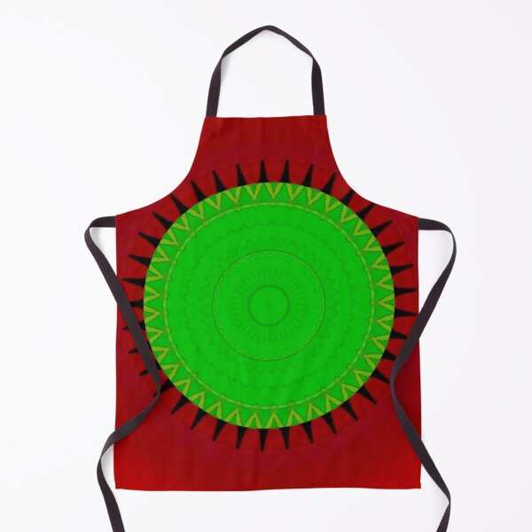 Item preview, Green kaleidoscopic disk designed and sold by greentiger1.