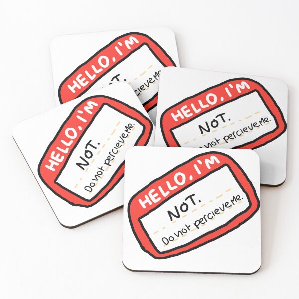 Item preview, do not percive me. designed and sold by plans-unstuck.