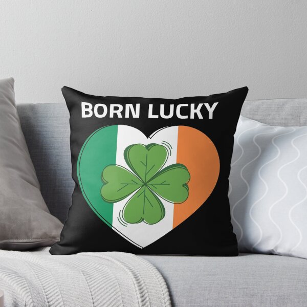 Item preview, St. Patricks Day 2021 Born Lucky designed and sold by joabaj.