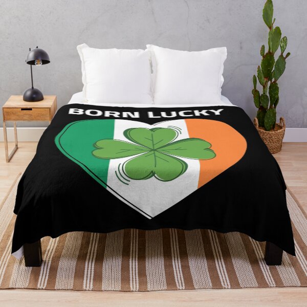 Item preview, St. Patricks Day 2021 Born Lucky designed and sold by joabaj.