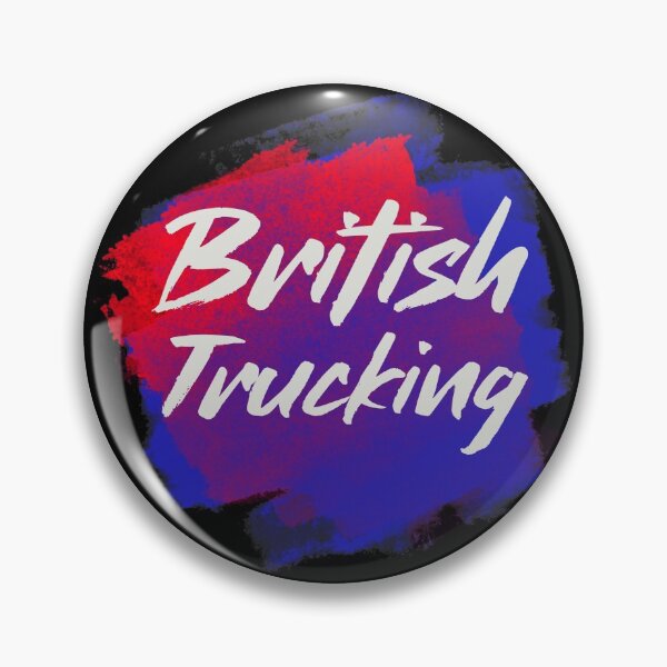 Item preview, British Trucking UK Truck Drivers Trucking Red White and Blue Design designed and sold by luvvvvvit.