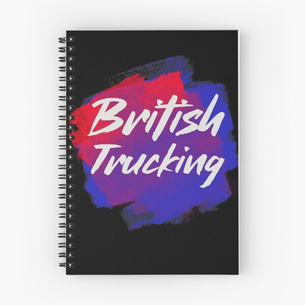 Item preview, British Trucking UK Truck Drivers Trucking Red White and Blue Design designed and sold by luvvvvvit.