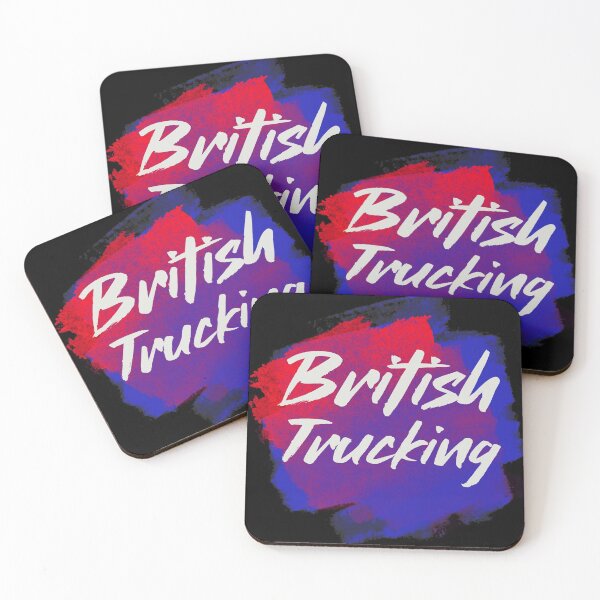 Item preview, British Trucking UK Truck Drivers Trucking Red White and Blue Design designed and sold by luvvvvvit.