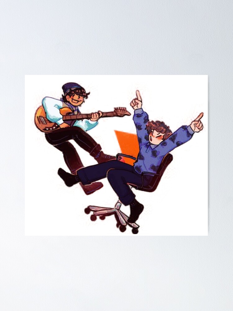 Quackity And Karl Poster By World Of Manga Redbubble