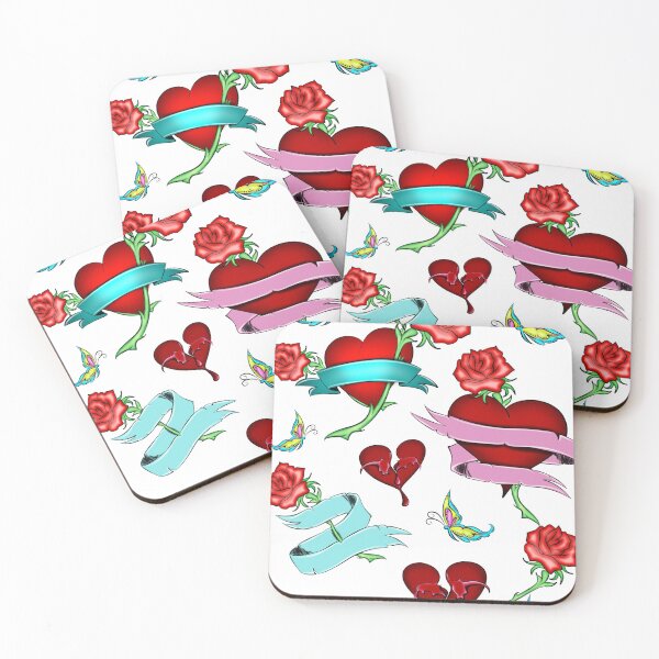 Item preview, Hearts and Roses designed and sold by Kelly  Thompson.