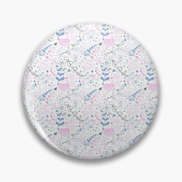 Item preview, doodle floral pattern designed and sold by Katty-G.