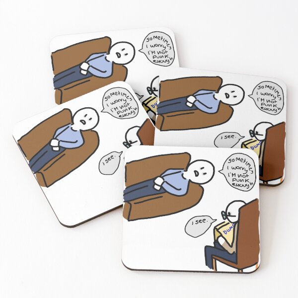 Item preview, I worry I'm not punk enough :(( designed and sold by plans-unstuck.