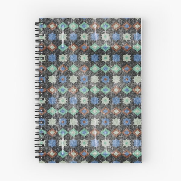 Item preview, Retro pattern old geometrical grunge textile print fabric background designed and sold by fuzzyfox.