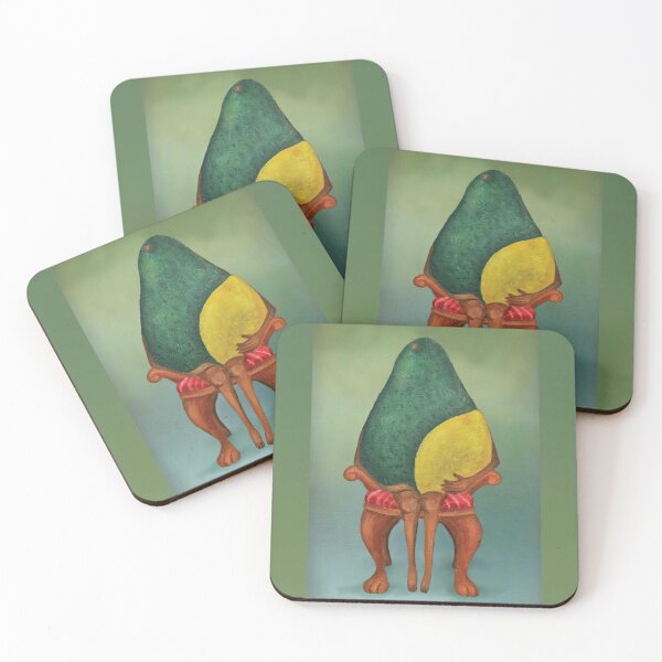 Item preview, Avocado and a Little Lemon designed and sold by Full Frog Moon.