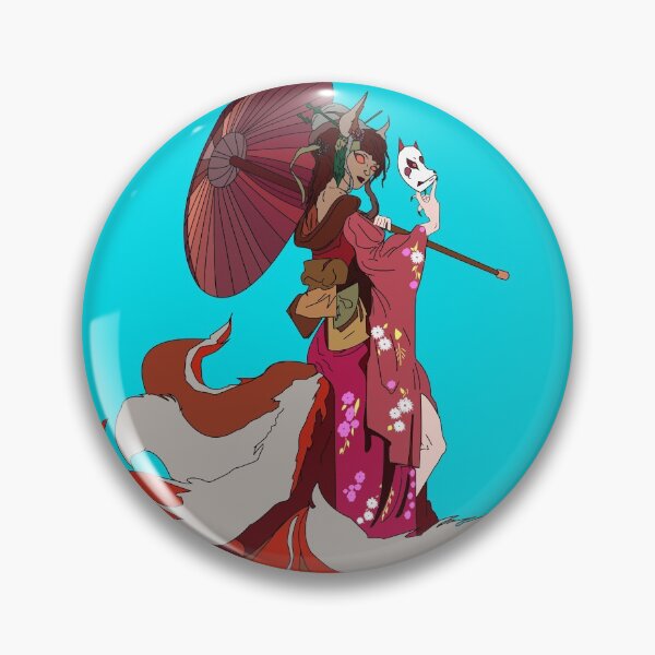 Item preview, Nine Tailed Fox Woman designed and sold by colormetabby.