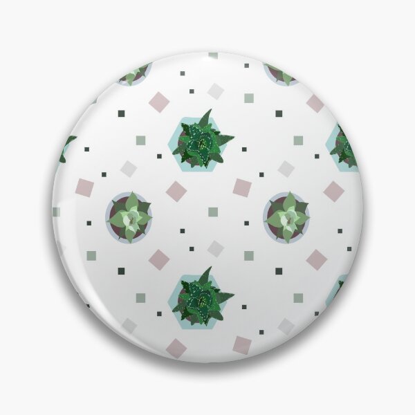 Item preview, print with suculent and combination of geometric shapes designed and sold by Katty-G.