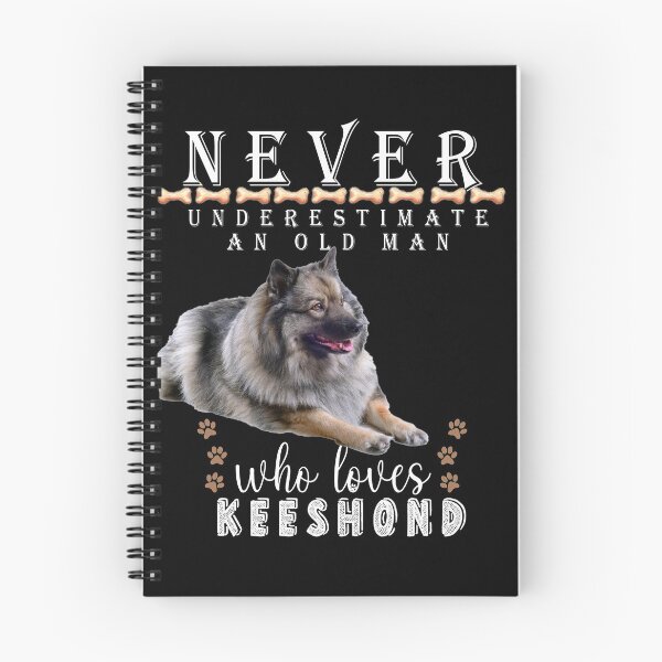 Item preview,  Never underestimate an old man who loves Keeshond designed and sold by . JustBeUnique ..