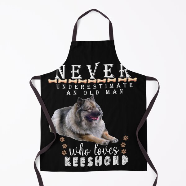 Item preview, Never underestimate an old man who loves Keeshond designed and sold by . JustBeUnique ..
