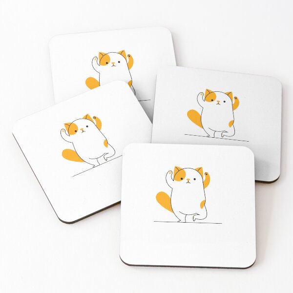 Item preview, Cute yoga cat phone case  designed and sold by Musecian.