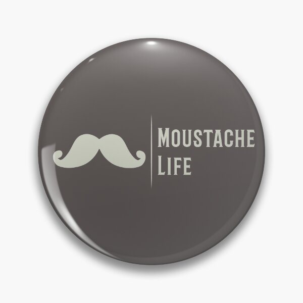 Item preview, Moustache Life designed and sold by BeardedTree.