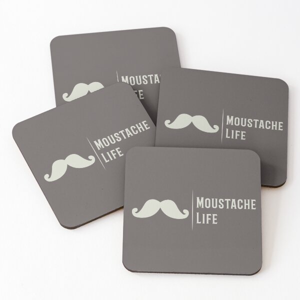 Item preview, Moustache Life designed and sold by BeardedTree.