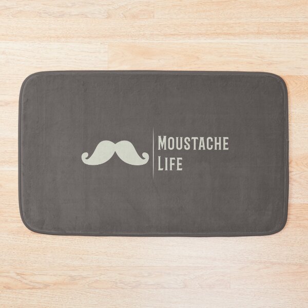 Item preview, Moustache Life designed and sold by BeardedTree.
