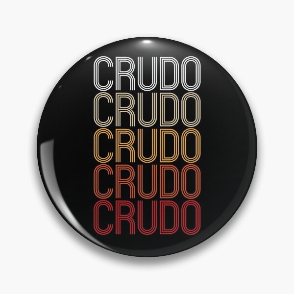 Item preview, Vintage Retro Crudo Crudo Crudo designed and sold by CrudoMerch.