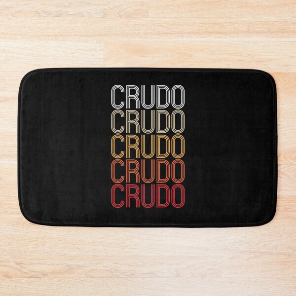 Item preview, Vintage Retro Crudo Crudo Crudo designed and sold by CrudoMerch.