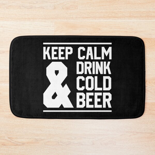 Item preview, Keep calm and drink cold beer designed and sold by BeerLovers.