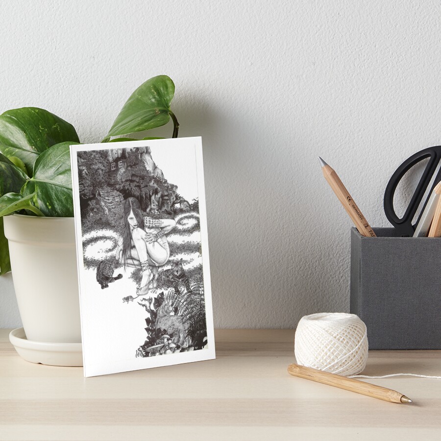 Item preview, Art Board Print designed and sold by Fodderstompf13.