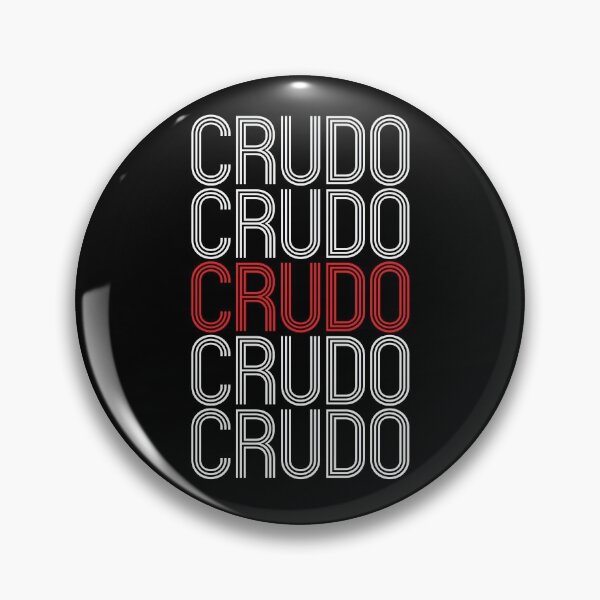 Item preview, Vintage Retro Crudo Crudo Crudo designed and sold by CrudoMerch.