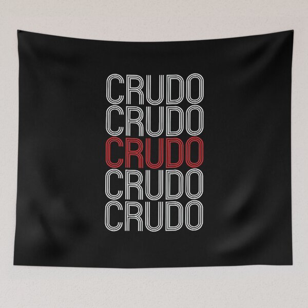 Item preview, Vintage Retro Crudo Crudo Crudo designed and sold by CrudoMerch.