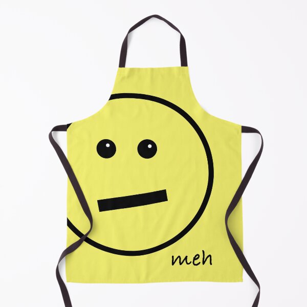 Item preview, Meh Face - Oversized on Yellow designed and sold by Whoopsidoodle.