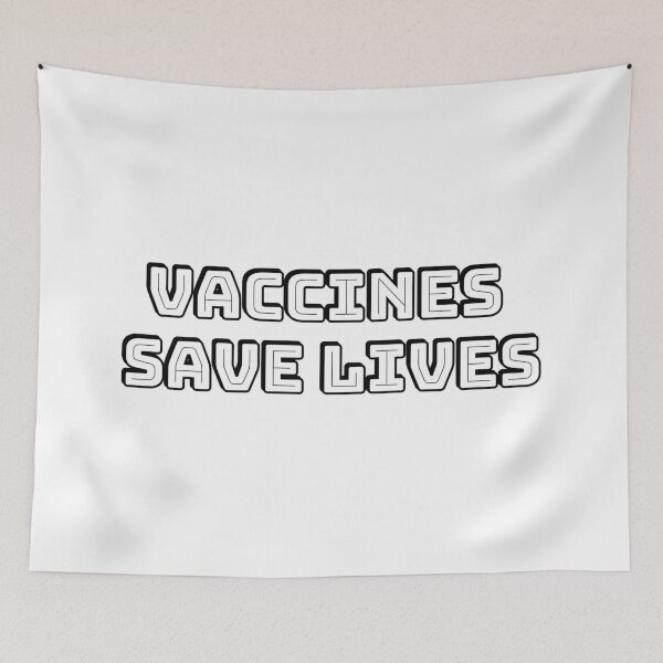 Item preview, VACCINES  SAVE LIVES - get vaccinated designed and sold by Inspirationmotivation.