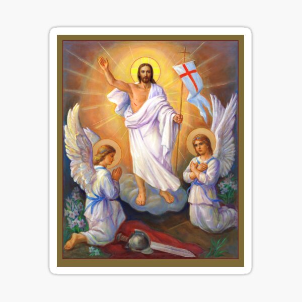 Resurrection Of Christ Sticker