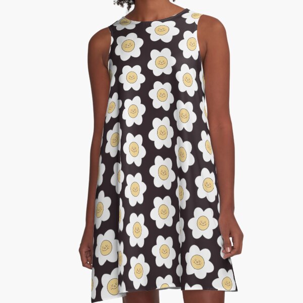 Flower Pattern (Shirts / Dresses) A-Line Dress