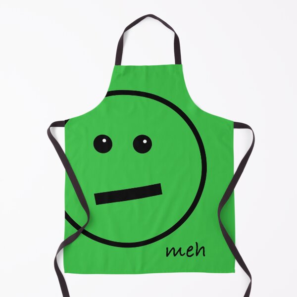 Item preview, Meh Face Emoji - Oversized on Green designed and sold by Whoopsidoodle.