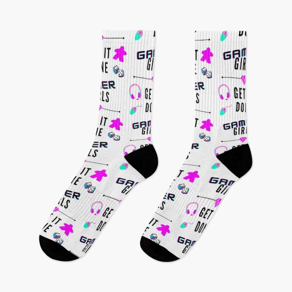 Item preview, Gamer Girls Get It Done Black Text designed and sold by JEL-Designs.