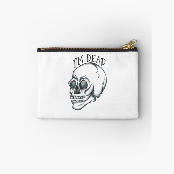 Item preview, Retro Skull - I'm Dead designed and sold by The White Bat.