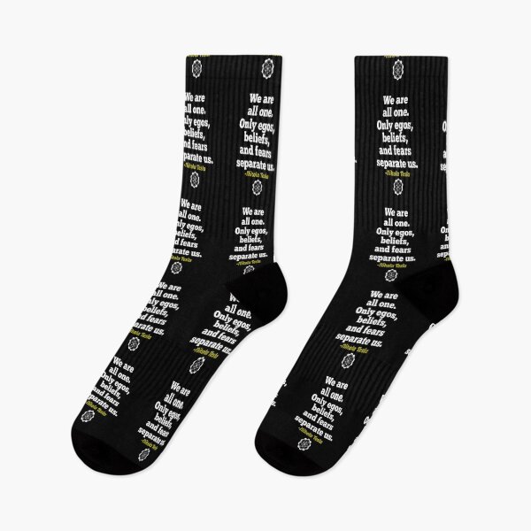 Item preview, We Are All One. Only Egos, Beliefs, and Fears Seperate Us Nikola Tesla  designed and sold by Earthchild8888.