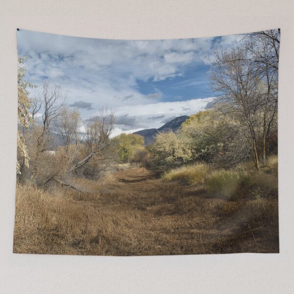 Item preview, Fall mountain woods with rocks, boulders and trees designed and sold by Ventures1.