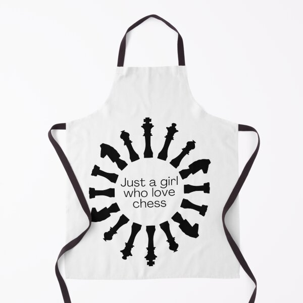 Item preview, Just a girl who loves chess designed and sold by gloriasd14.