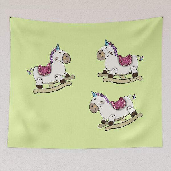Item preview, Riding on a rocking unicorn designed and sold by Fradema.