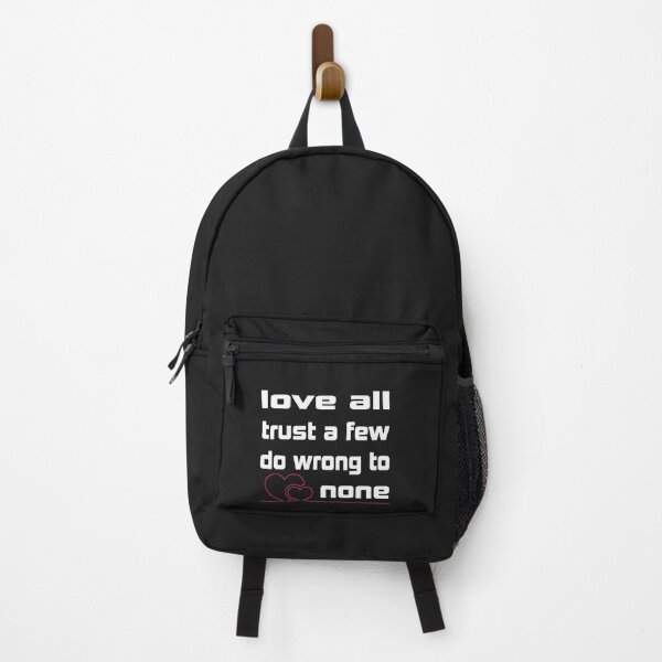 Item preview, love all trust a few do wrong to none Essential T-Shirt designed and sold by Ristinga.