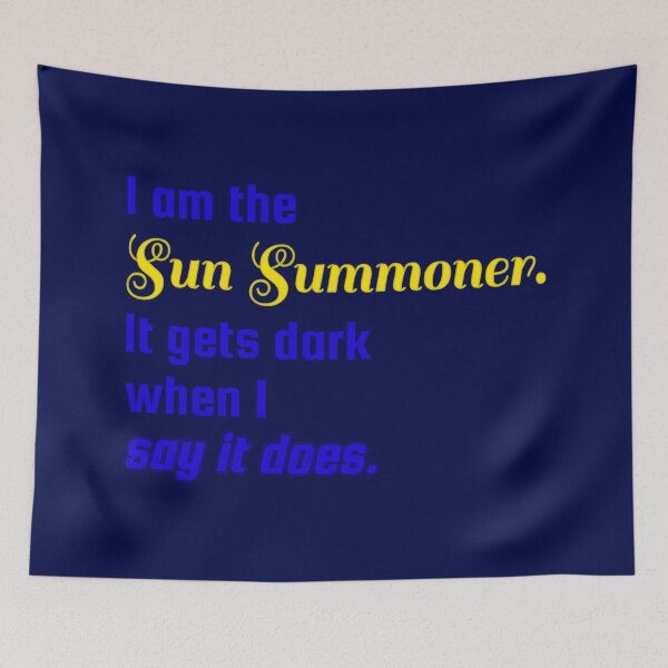 Item preview, Sun Summoner Quote Drawing designed and sold by lovebubbles5.