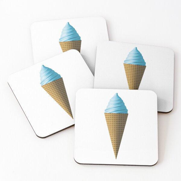 Item preview, Cono de helado verde azulado designed and sold by PeterADesign.