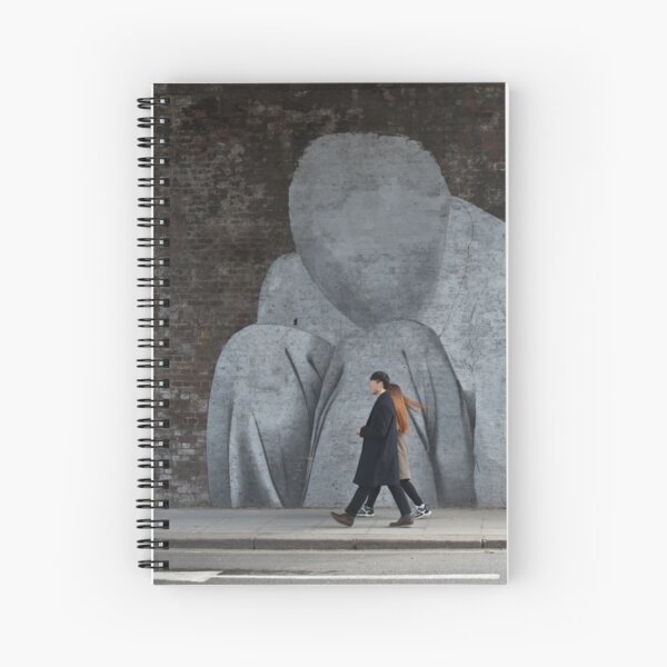 Faceless Striders Spiral Notebook
