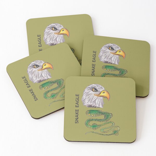 Item preview, SNAKE EAGLE by FrankenDuo gingko green designed and sold by FrankenDuo.